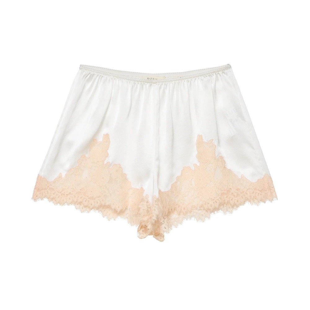DOEN Iona Short Salt and Peach Lace Small New With Tags - Picture 3 of 6